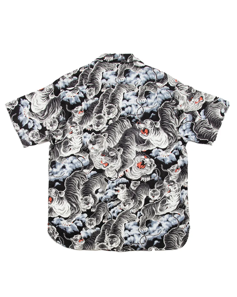 Hawaiian Shirt - Black Tiger sold by Standard and Strange product image thumbnail 2