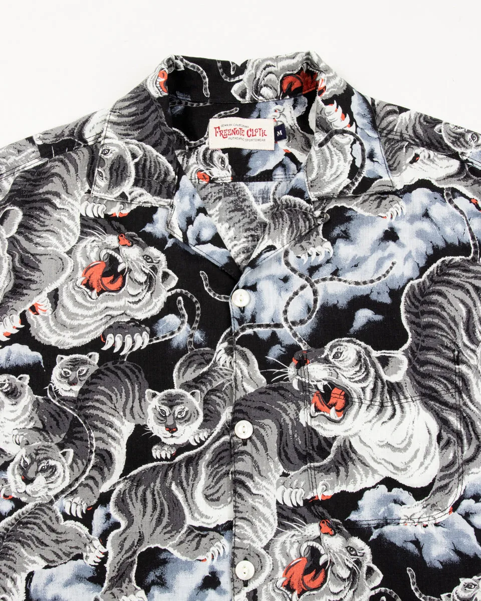 Hawaiian Shirt - Black Tiger sold by Standard and Strange product image thumbnail 4