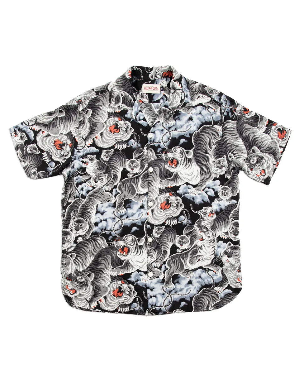 Hawaiian Shirt - Black Tiger sold by Standard and Strange