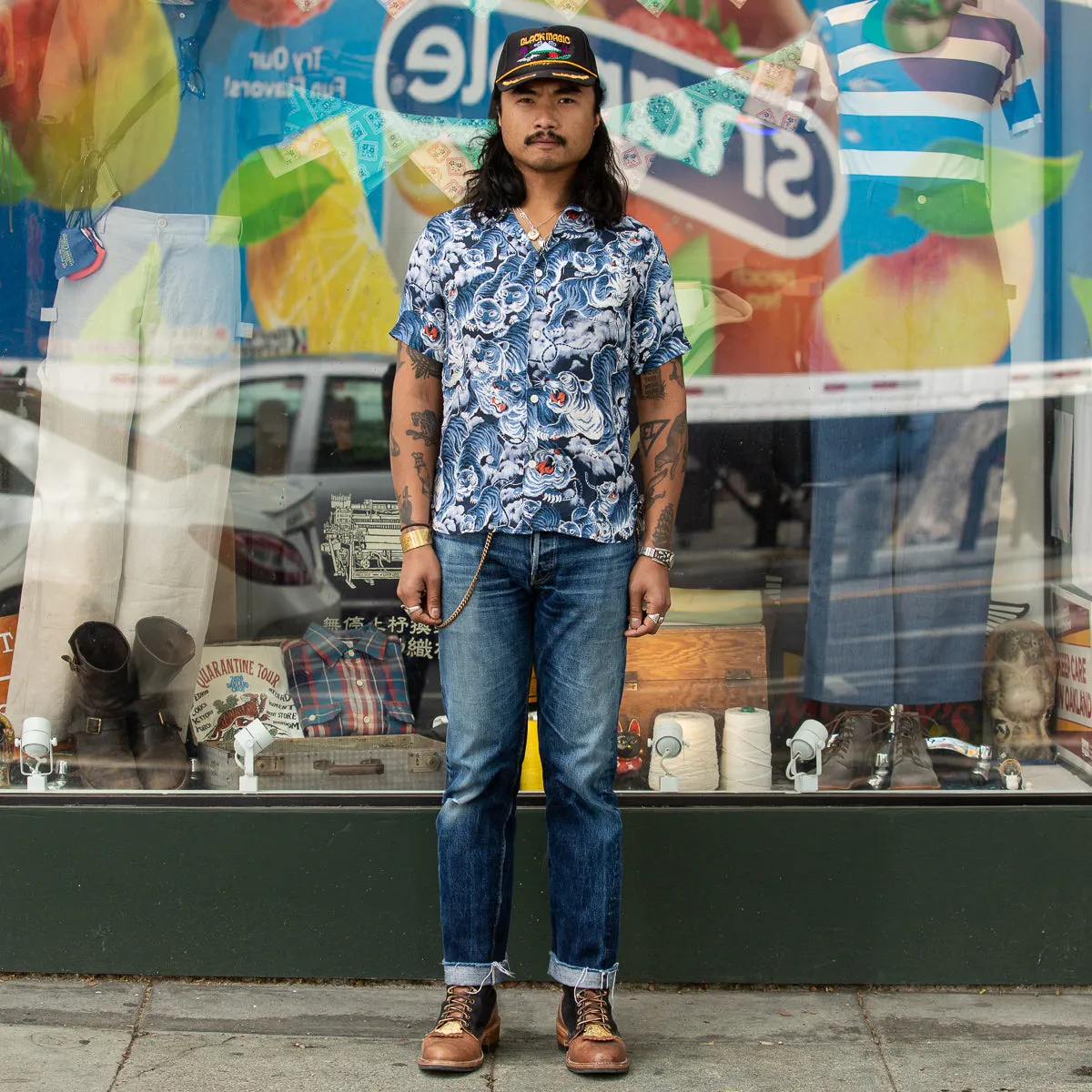 Hawaiian Shirt - Ice Tiger sold by Standard and Strange product image thumbnail 4