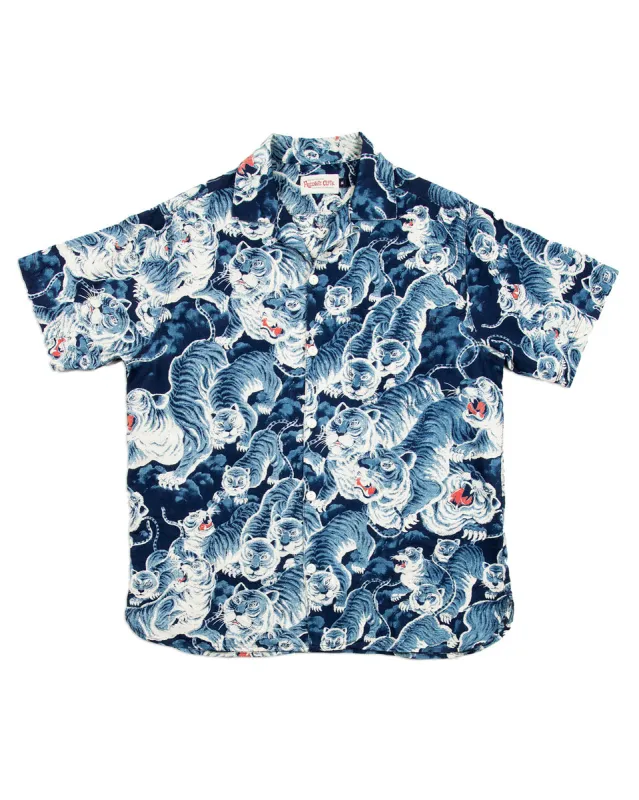 Hawaiian Shirt - Ice Tiger sold by Standard and Strange