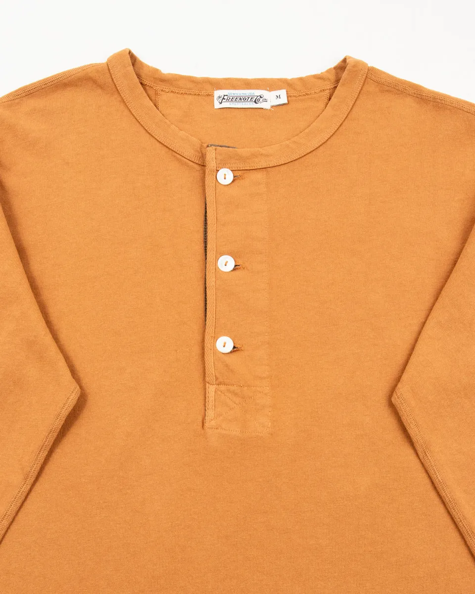13oz Henley L/S - Tobacco sold by Standard and Strange product image thumbnail 3