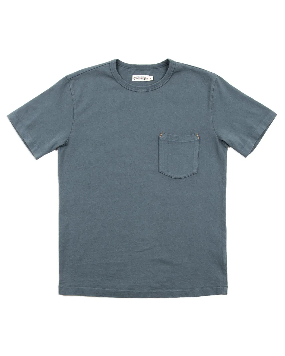 13oz Shifter Tee - Faded Blue sold by Standard and Strange