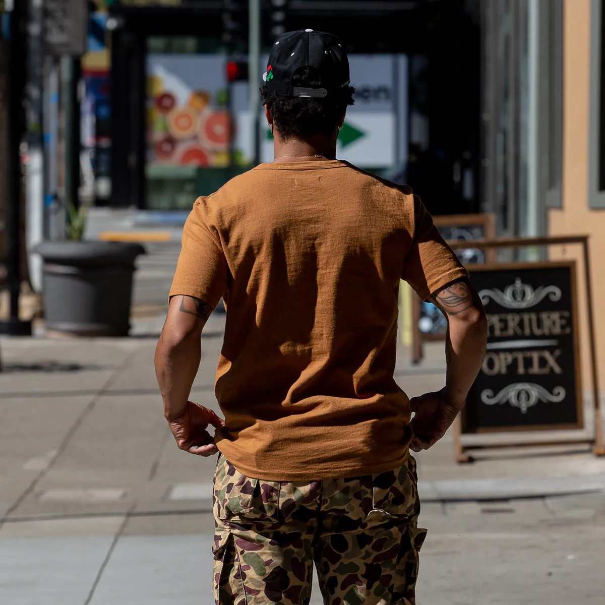 13oz Shifter Tee - Tobacco sold by Standard and Strange product image thumbnail 4