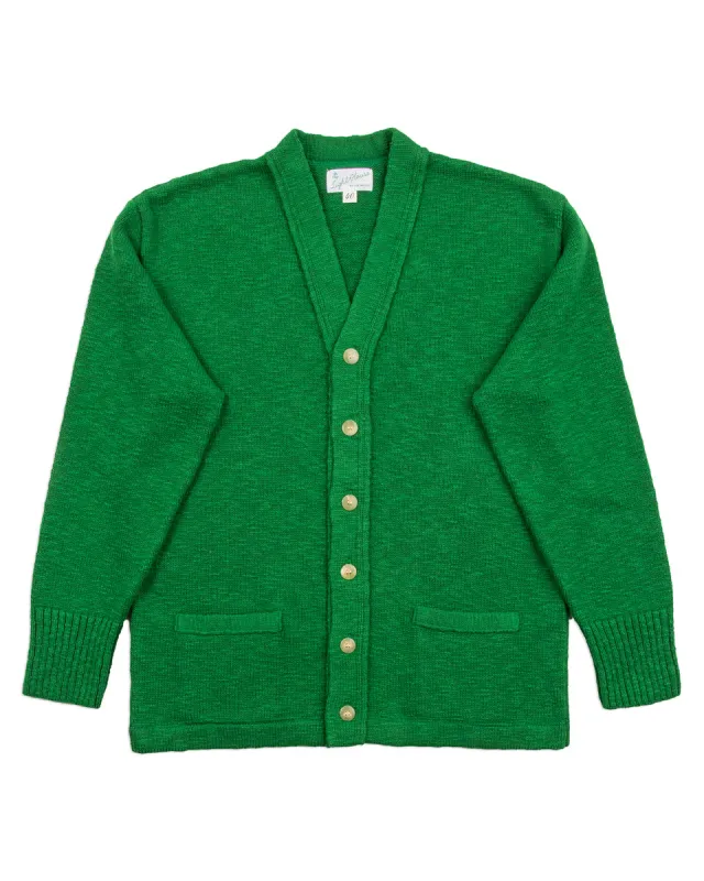 Cotton Summer Cardigan - Green sold by Standard and Strange