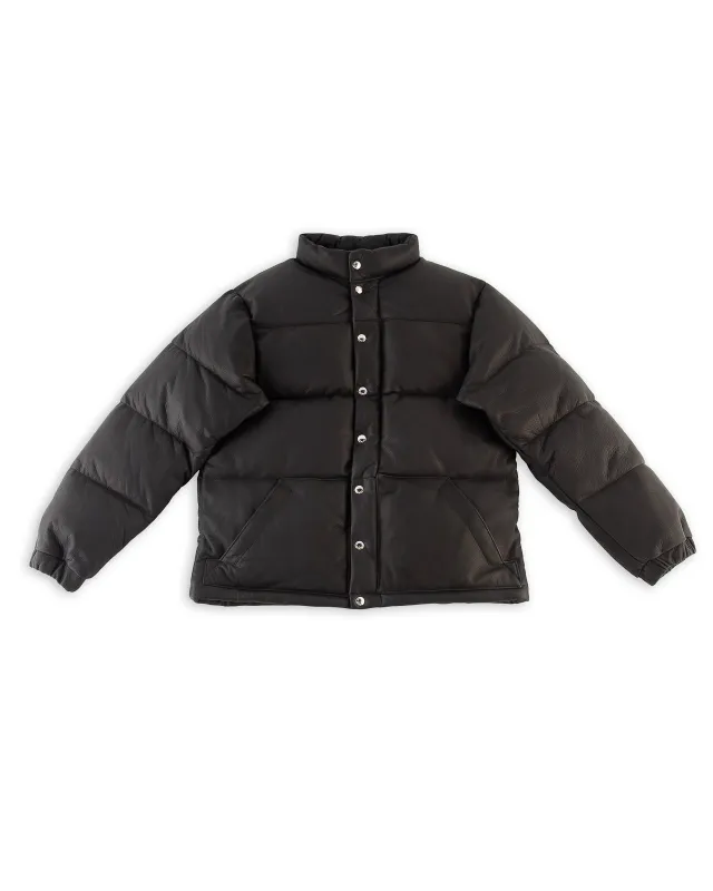 Deerskin Down Jacket - Black sold by Standard and Strange
