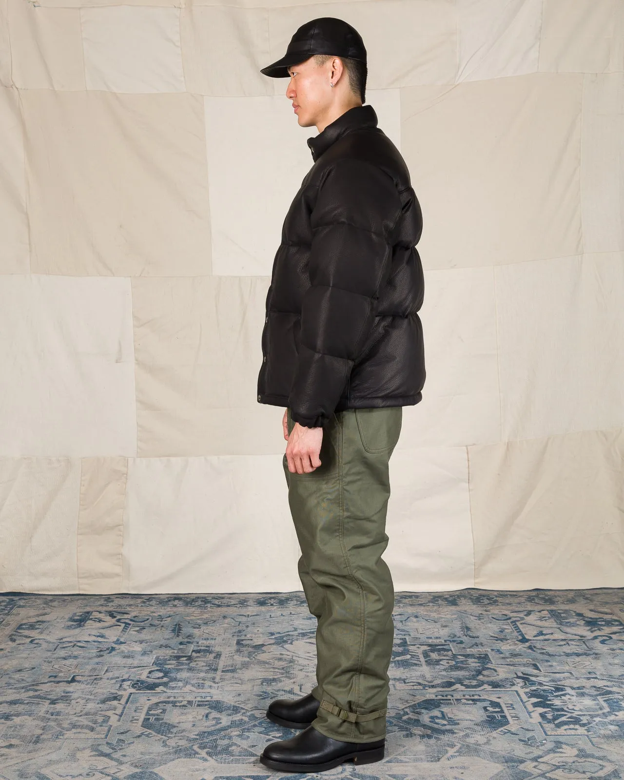 Deerskin Down Jacket - Black sold by Standard and Strange product image thumbnail 5