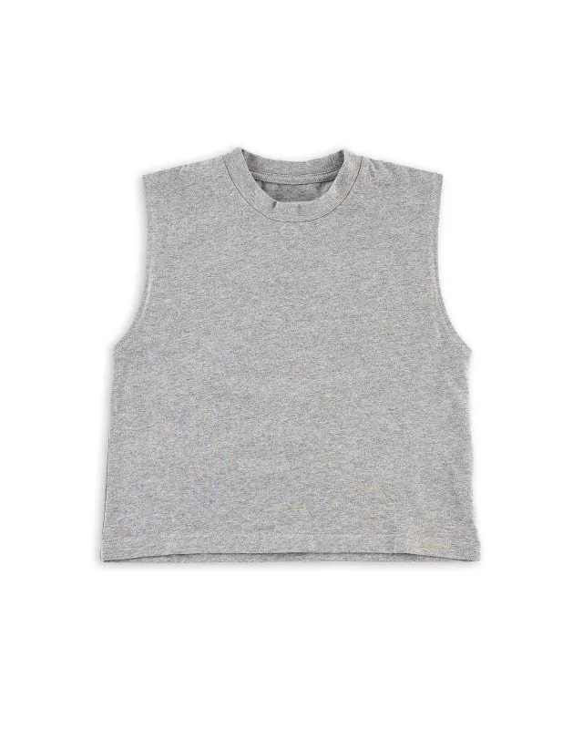 W'mens Tank - Grey sold by Standard and Strange