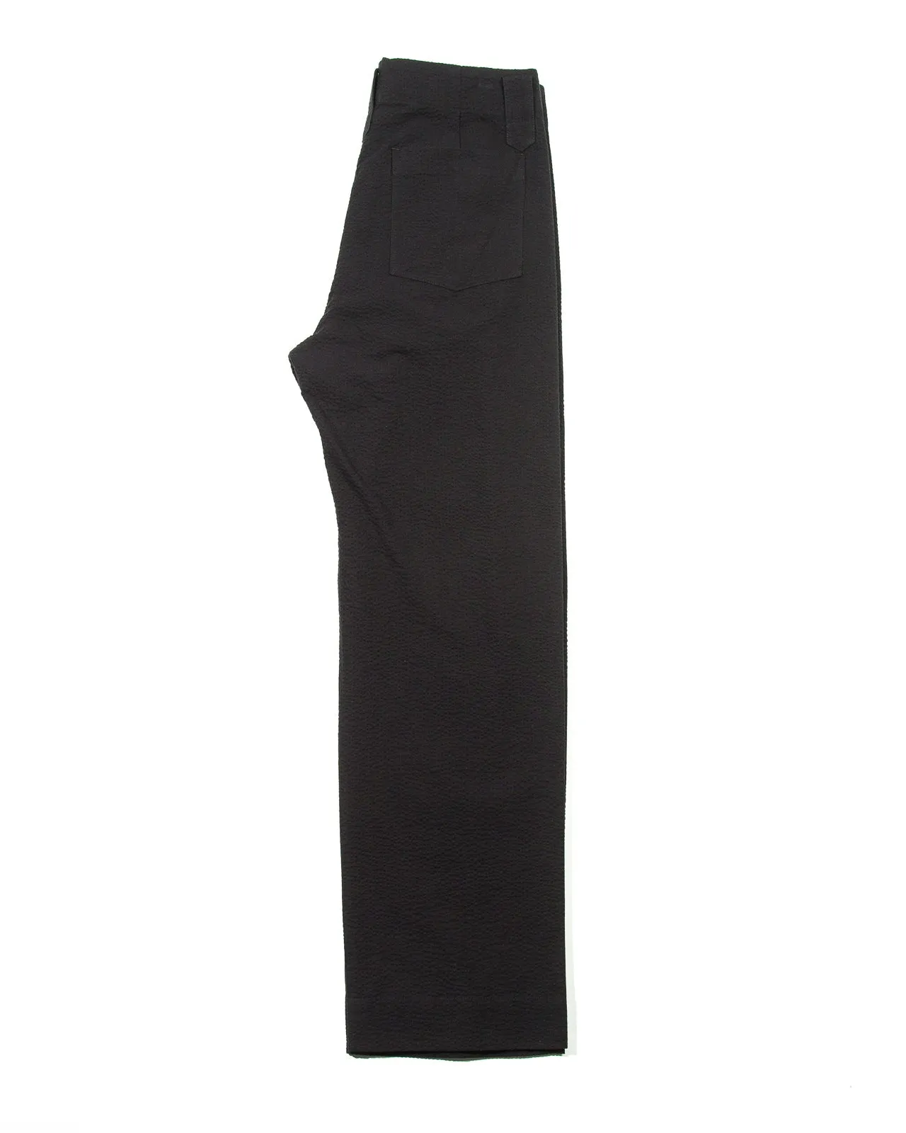 Hollywood Pant - Black Cotton Seersucker sold by Standard and Strange product image thumbnail 3