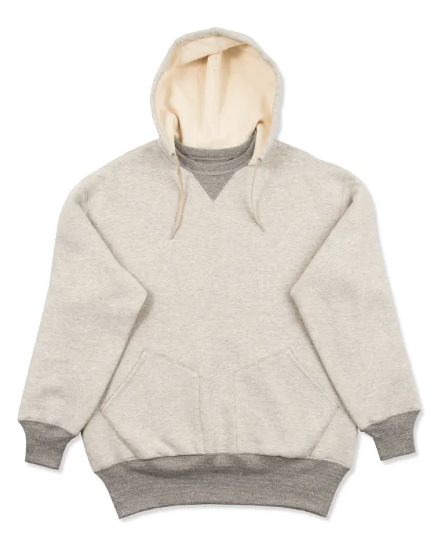Double Face Hooded Sweatshirt - Gray sold by Standard and Strange