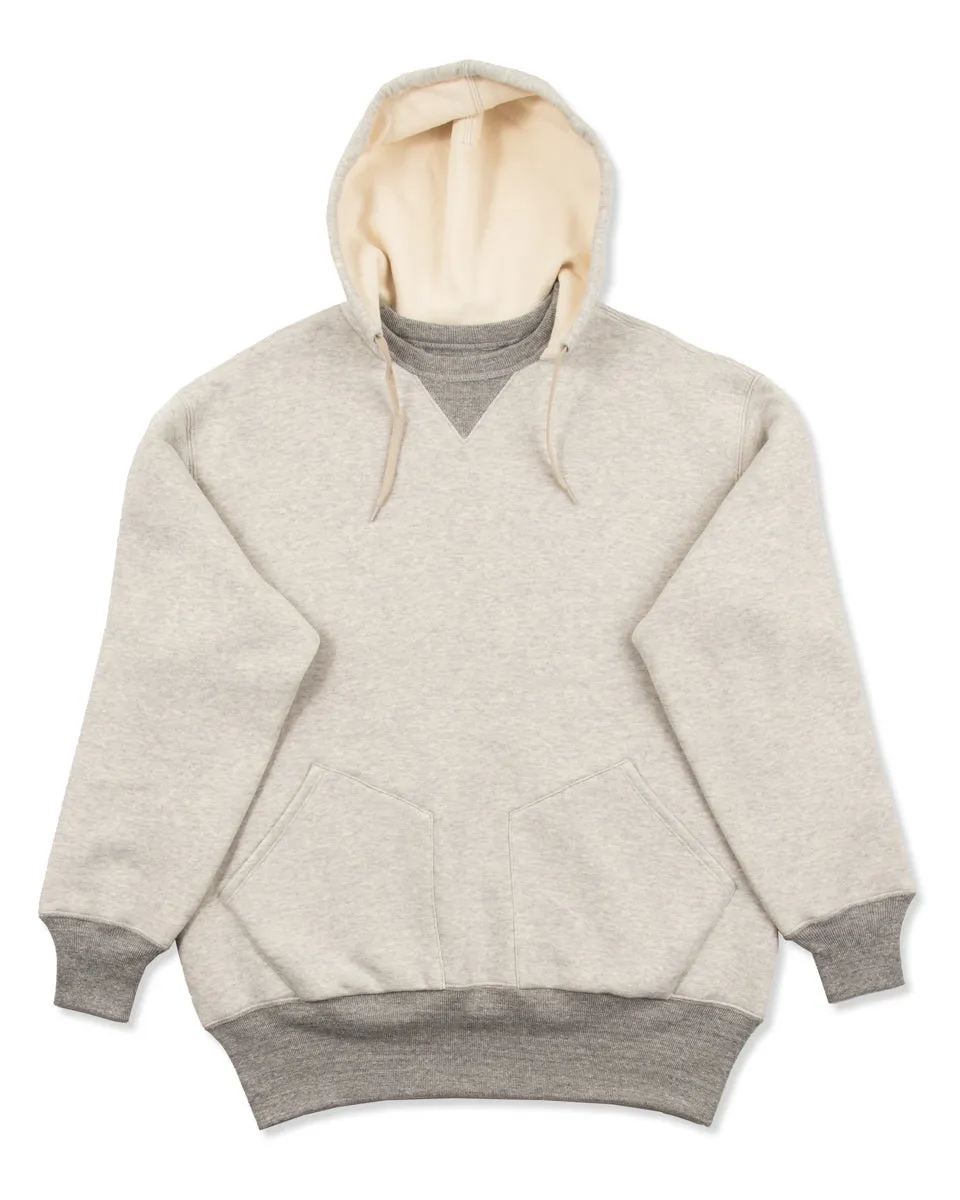 Double Face Hooded Sweatshirt - Gray sold by Standard and Strange