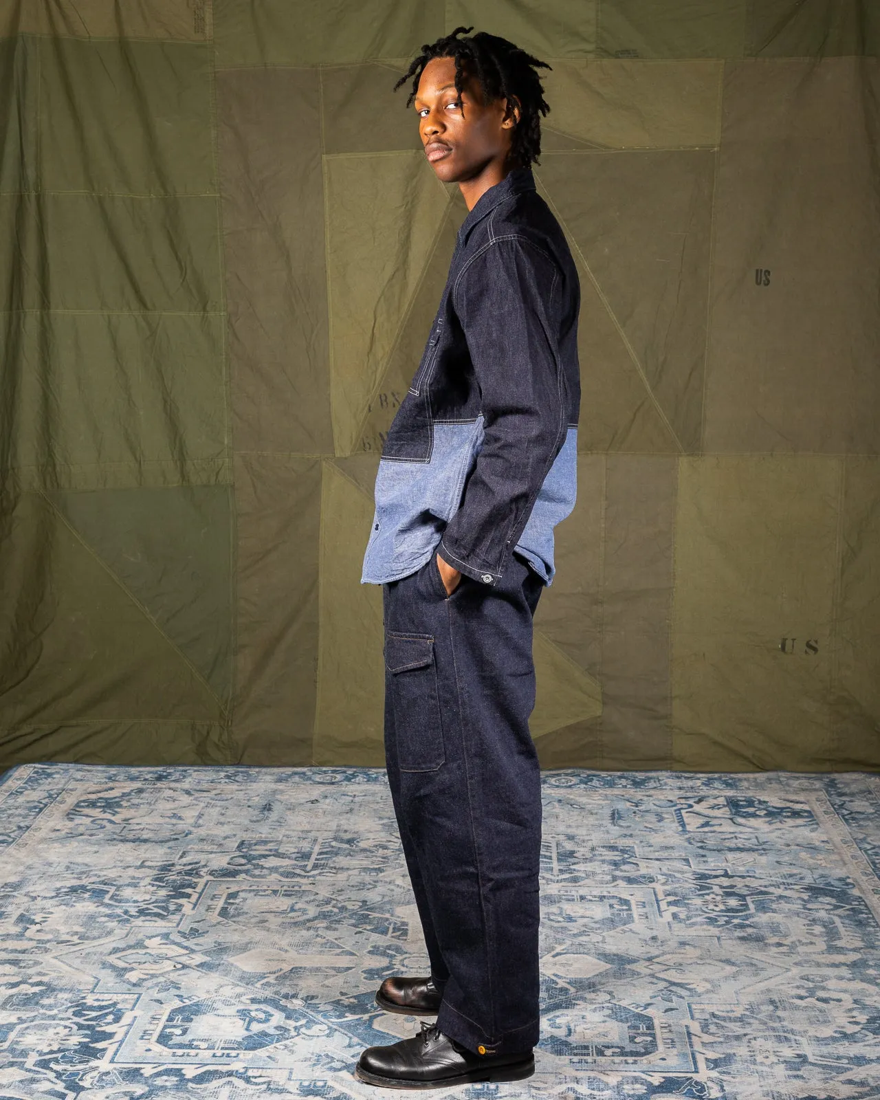 Utility Shirt Type 2 - 10 oz Denim sold by Standard and Strange product image thumbnail 5