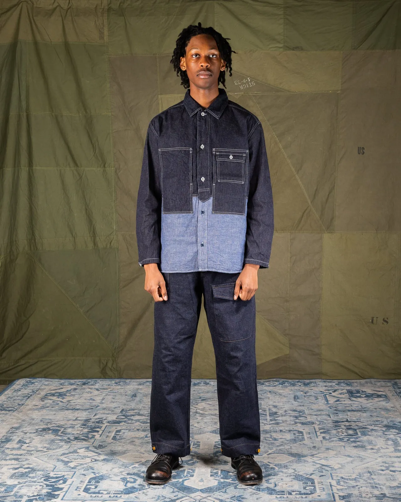 Utility Shirt Type 2 - 10 oz Denim sold by Standard and Strange product image thumbnail 3