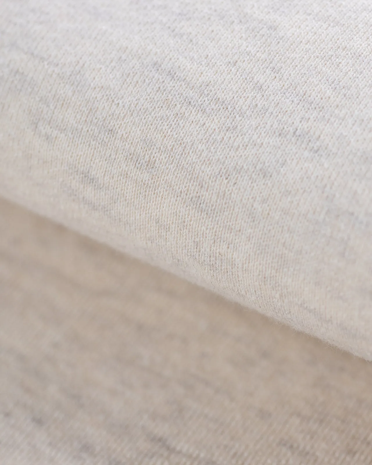 Cotton Fleece Crewneck L/S - Ecru Heather sold by Standard and Strange product image thumbnail 5