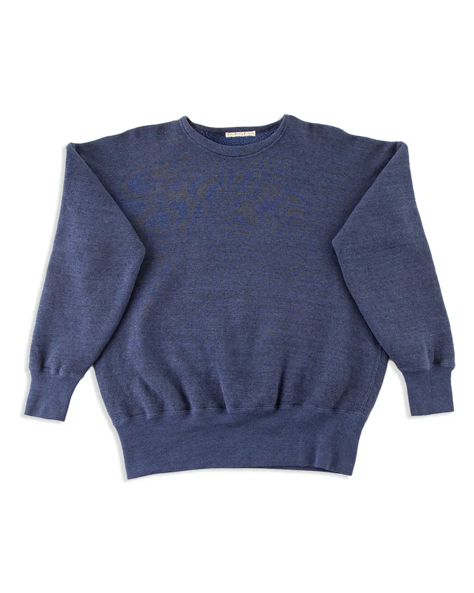 Mix Extra Cotton Fleece Crew Neck - Midnight Blue sold by Standard and Strange
