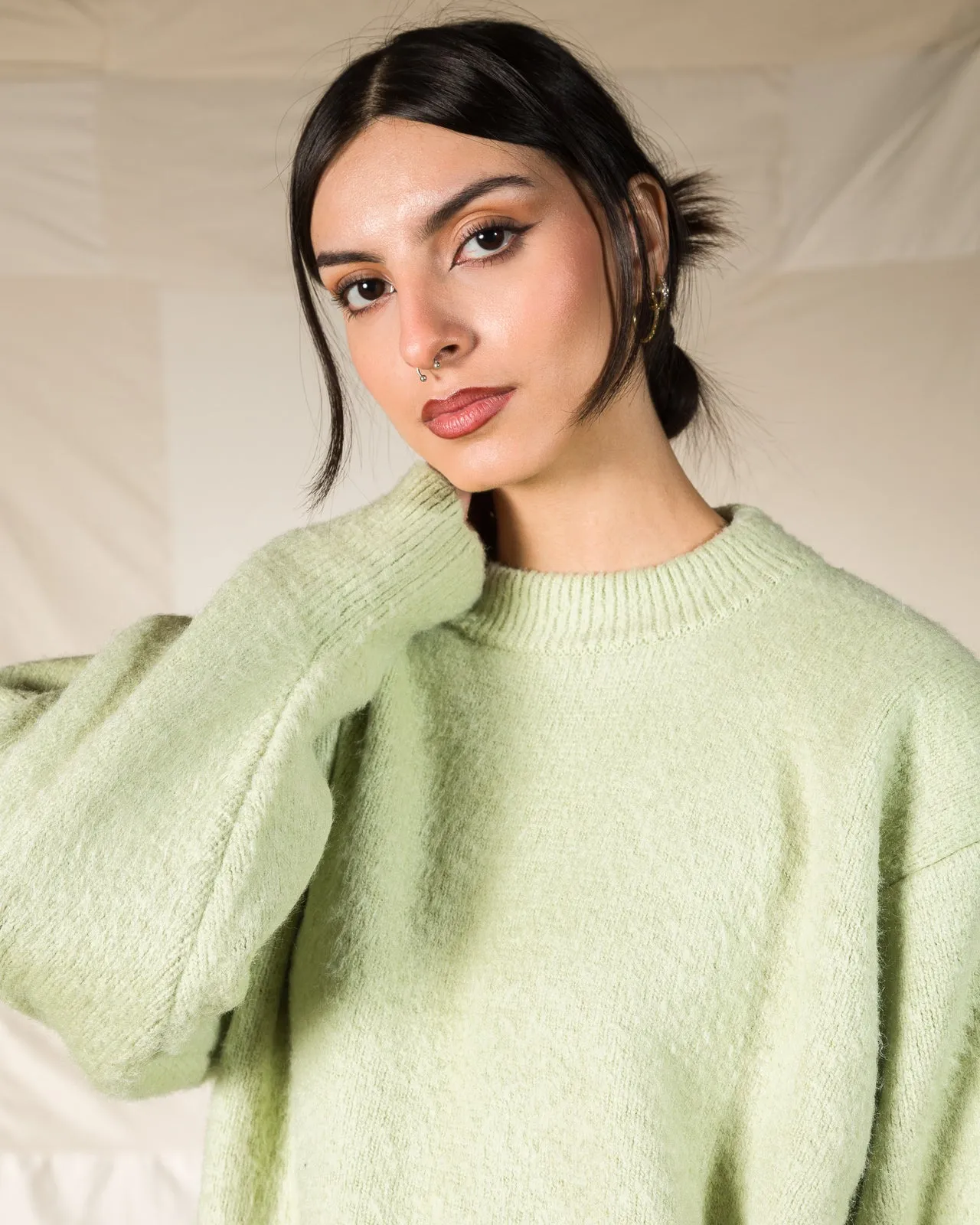 Silk Shaggy Dog Pullover - Pistachio sold by Standard and Strange product image thumbnail 4