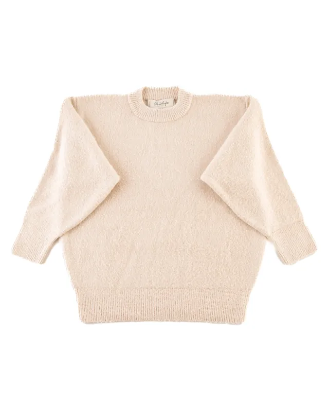 Silk Shaggy Dog Pullover - Butter sold by Standard and Strange