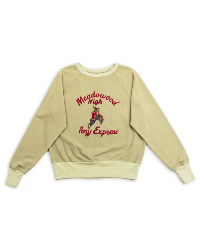 Meadowood Crewneck - Sage sold by Standard and Strange