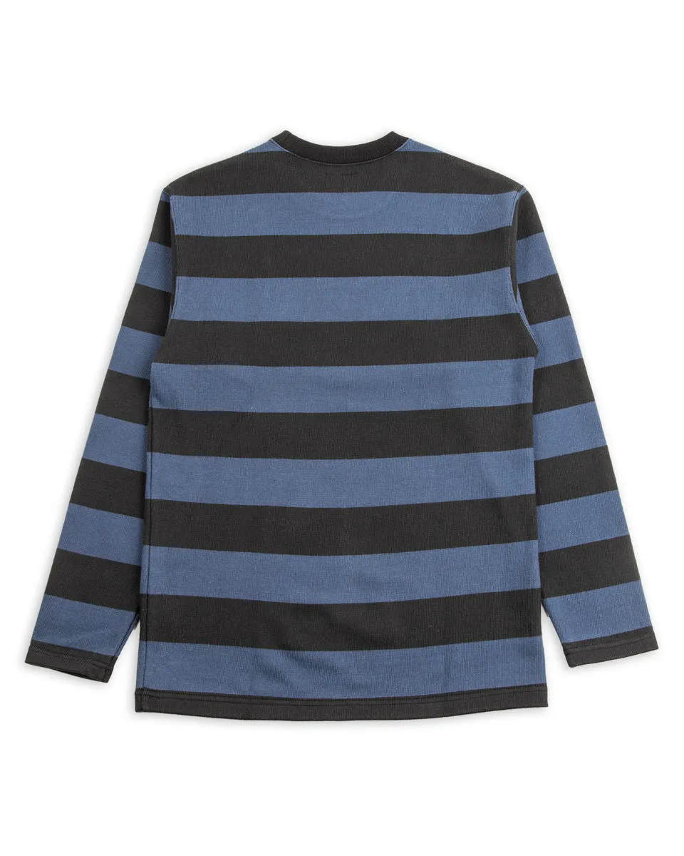 Buco Heavy Stripe Racing Jersey - Black/Blue sold by Standard and Strange product image thumbnail 2