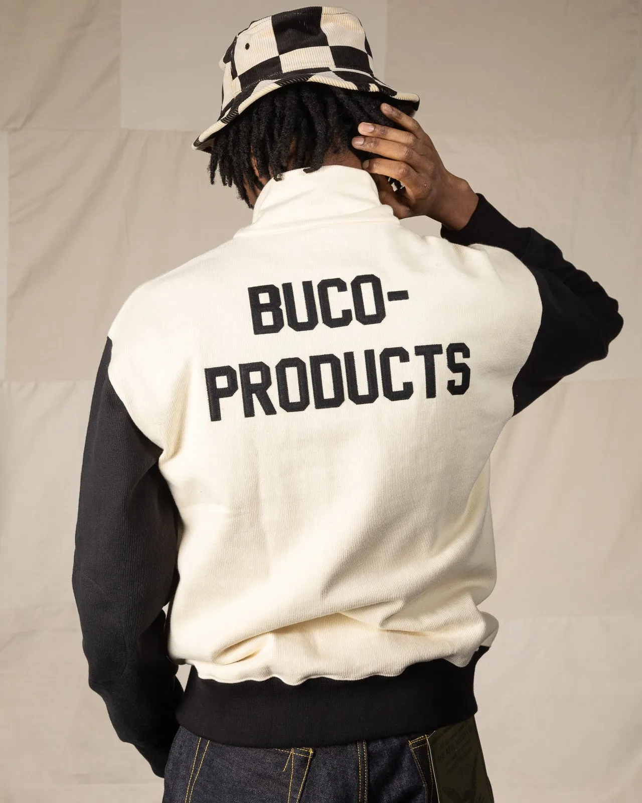 Buco Half-Zip Motorcyle Jersey / Buco-Product - Black / White sold by Standard and Strange product image thumbnail 4