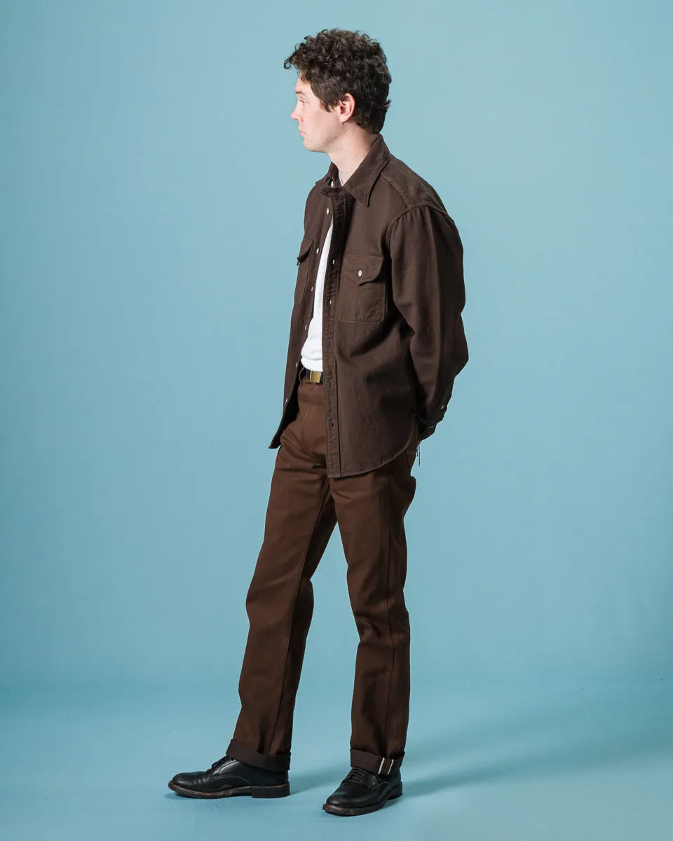 Wilkes Western - 15oz Dark Brown Denim sold by Standard and Strange product image thumbnail 3