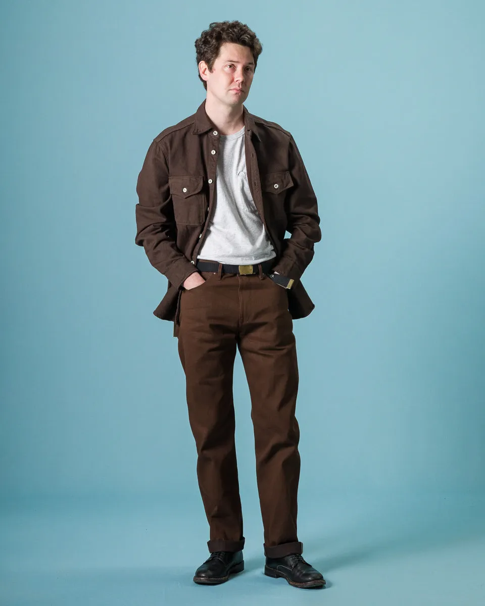 Wilkes Western - 15oz Dark Brown Denim sold by Standard and Strange product image thumbnail 4