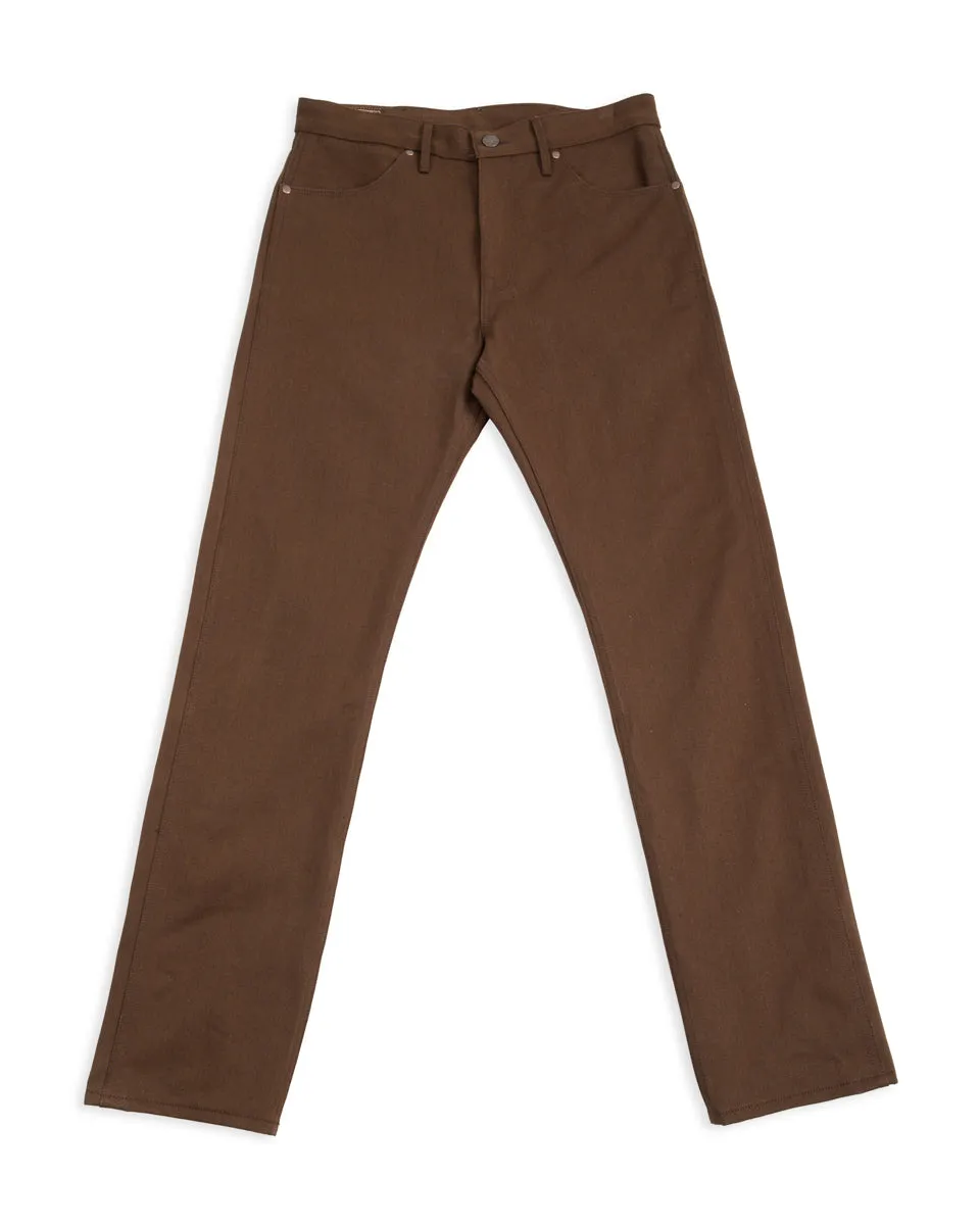 Wilkes Western - 15oz Dark Brown Denim sold by Standard and Strange
