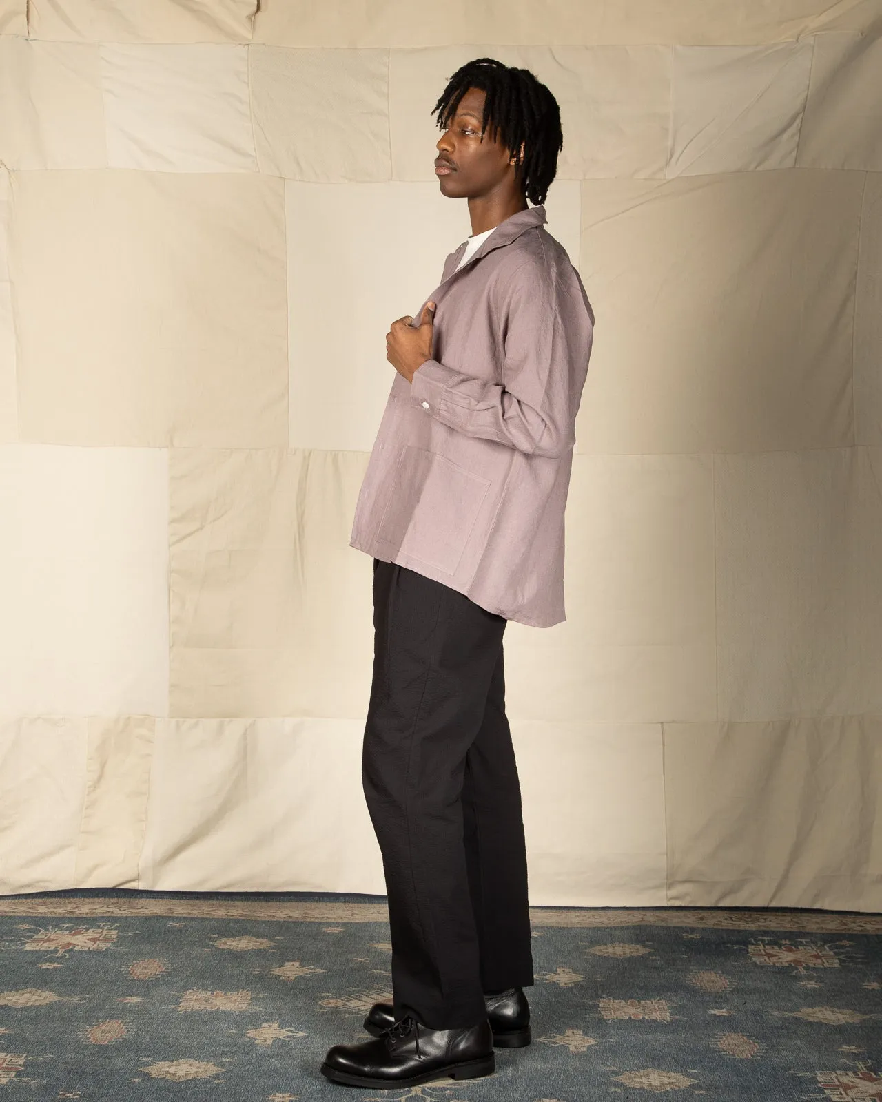 Jacket Shirt - Koala Belgian Linen sold by Standard and Strange product image thumbnail 5