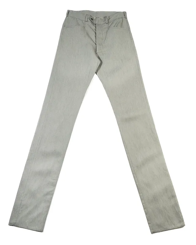 "Nouvelle Vague" Slacks - Slate Grey made by Mister Freedom