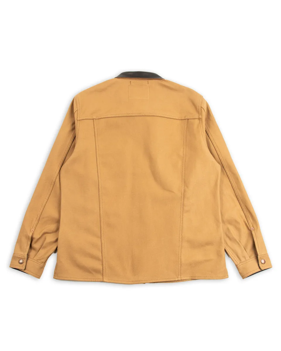 Fargo Trucker Jacket - Beige/Black sold by Standard and Strange product image thumbnail 2