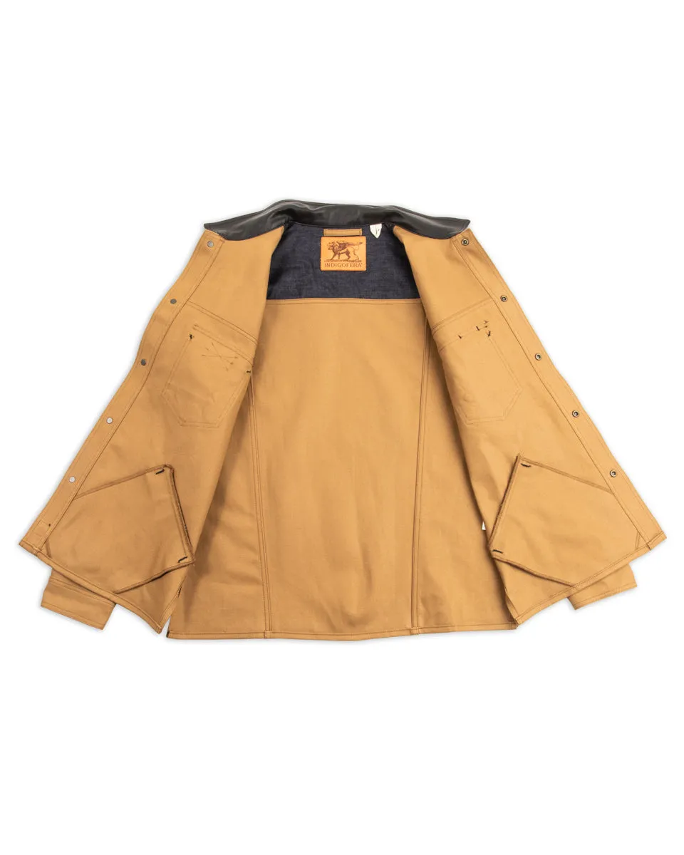 Fargo Trucker Jacket - Beige/Black sold by Standard and Strange product image thumbnail 3