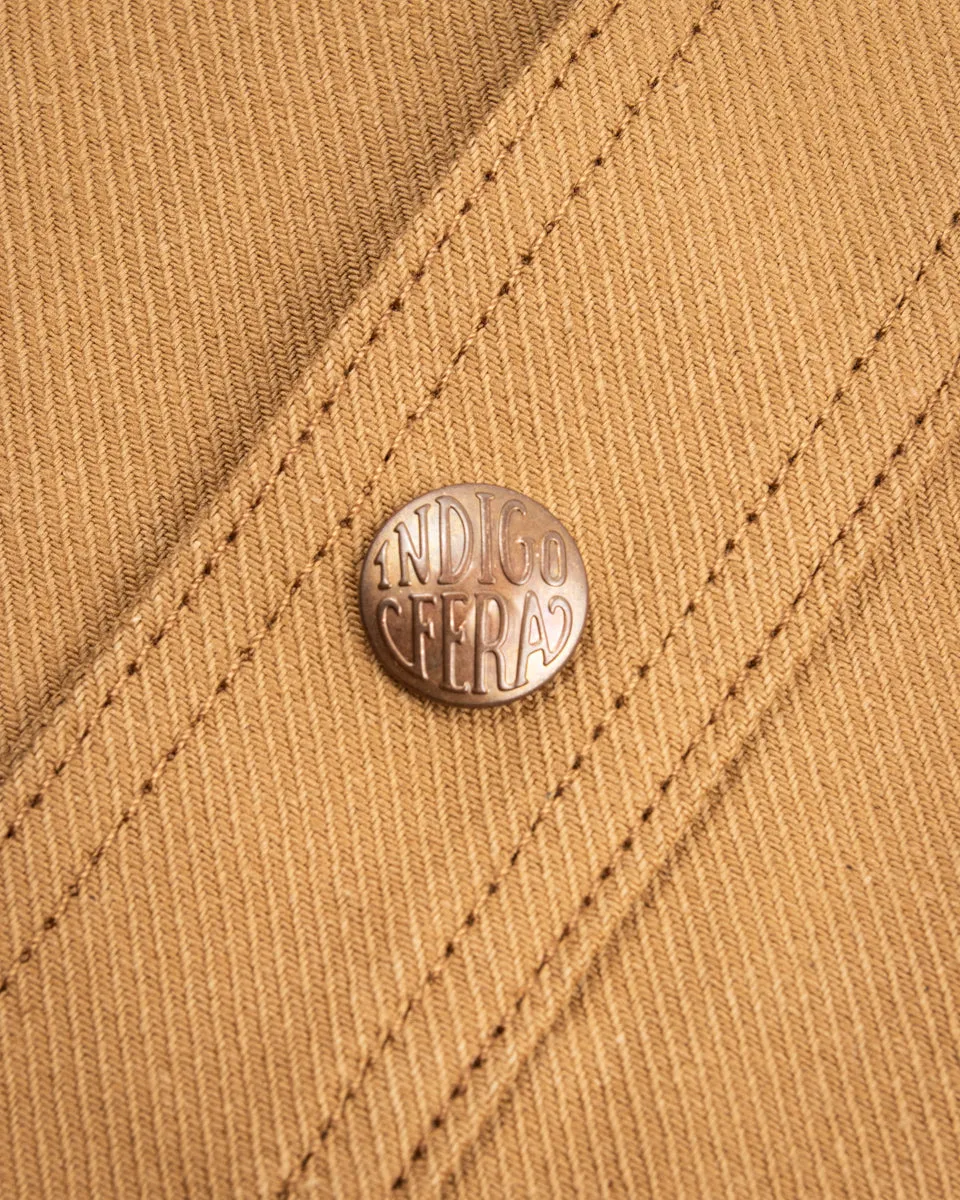 Fargo Trucker Jacket - Beige/Black sold by Standard and Strange product image thumbnail 4