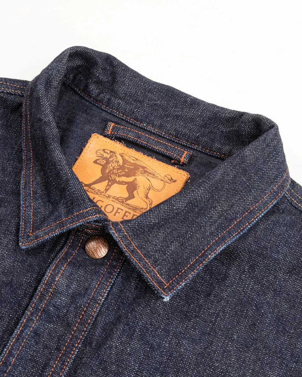 Fargo Trucker Jacket - Indigo sold by Standard and Strange product image thumbnail 5