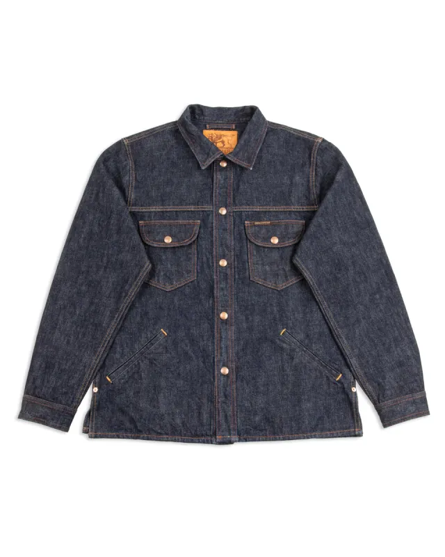 Fargo Trucker Jacket - Indigo sold by Standard and Strange