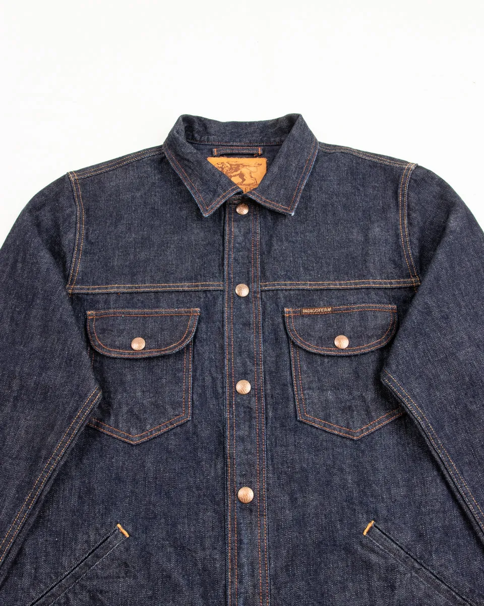 Fargo Trucker Jacket - Indigo sold by Standard and Strange product image thumbnail 4