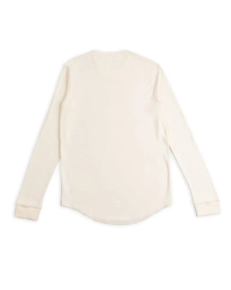 Clyde LS Cotton Rib Tee - Cockatoo White sold by Standard and Strange product image thumbnail 2