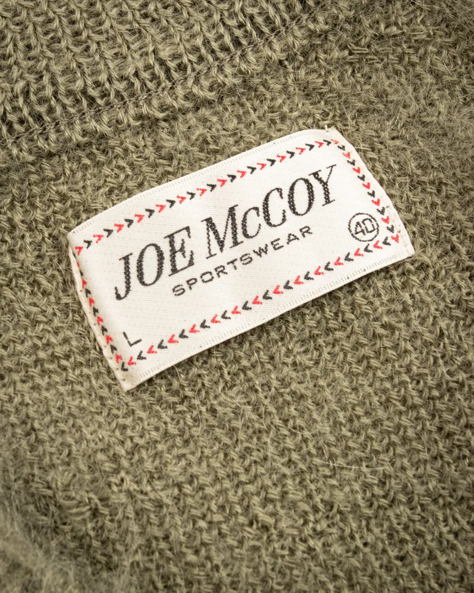 Joe McCoy Mohair V-Neck Sweater - Mint sold by Standard and Strange product image thumbnail 5