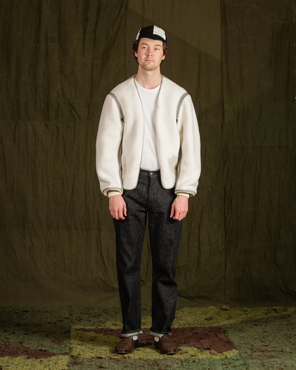 1101BK - Straight Selvedge Denim - Black sold by Standard and Strange product image thumbnail 3