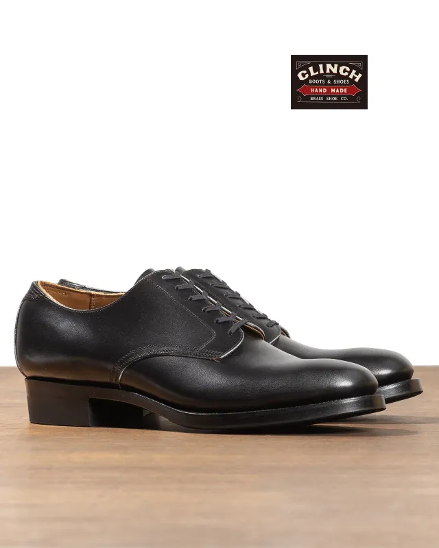 Service Shoe - Black Calf - MIL-WIDE Last sold by Standard and Strange