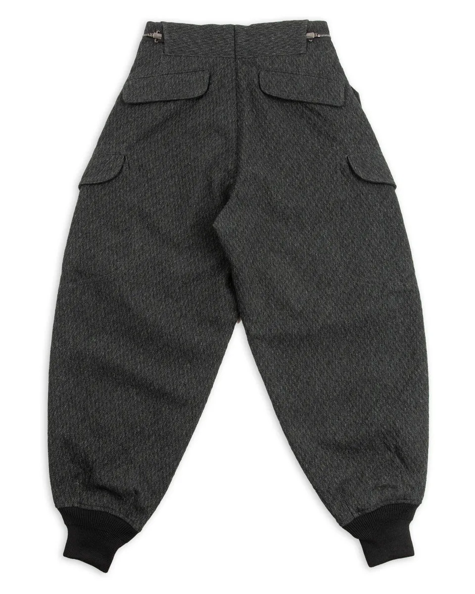 Ski Trousers - Forest Lovat Crepe Twist Sporting Tweed sold by Standard and Strange product image thumbnail 2