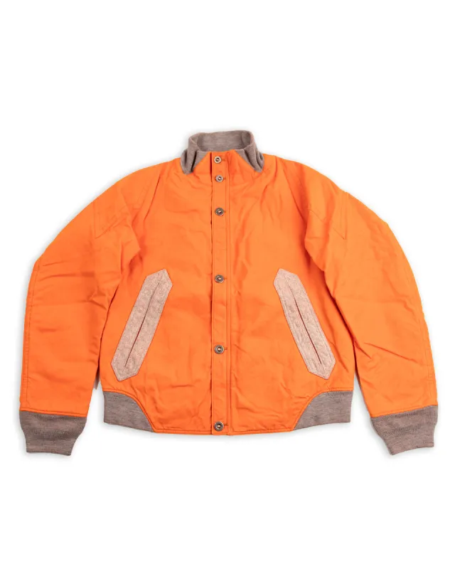 Vector Bomber Jacket - Lava Halley Stevenson "Military Finish" Waxed Cotton sold by Standard and Strange
