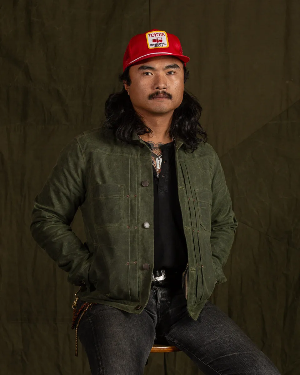 RJ-1 Jacket - Olive Waxed Canvas sold by Standard and Strange product image thumbnail 4
