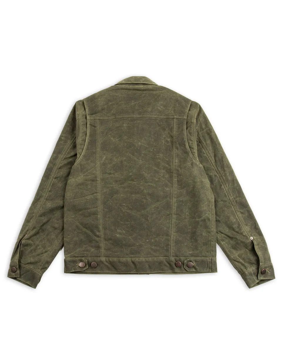 RJ-1 Jacket - Olive Waxed Canvas sold by Standard and Strange product image thumbnail 2