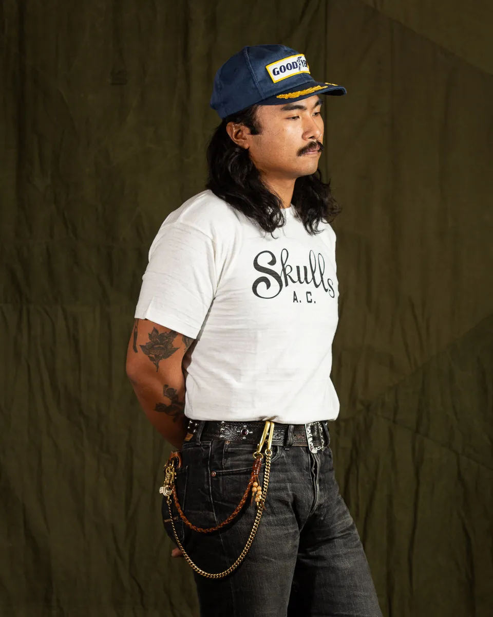 Skulls Athletic Club Tee - Off-White sold by Standard and Strange product image thumbnail 4