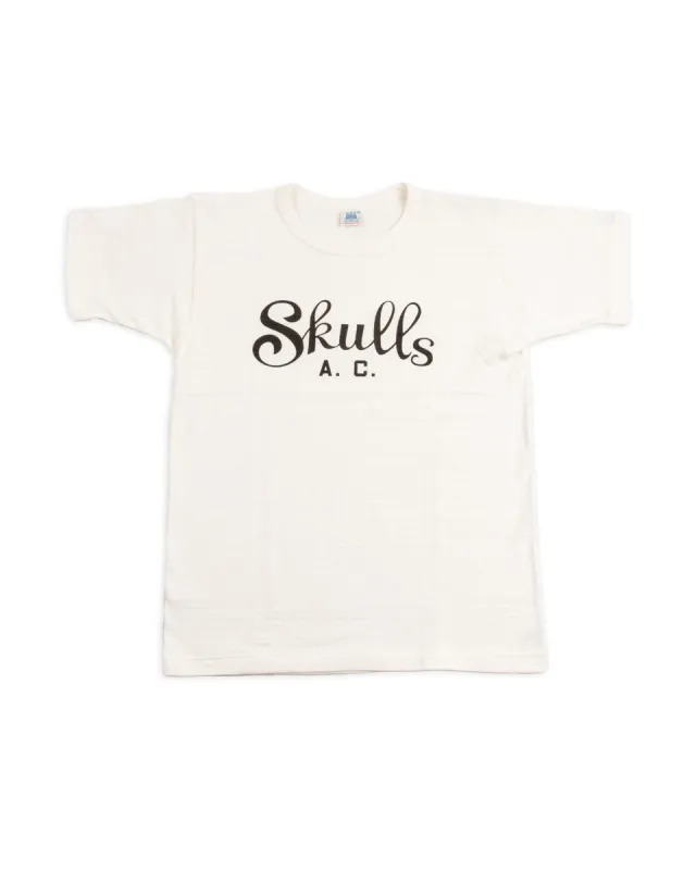 Skulls Athletic Club Tee - Off-White sold by Standard and Strange