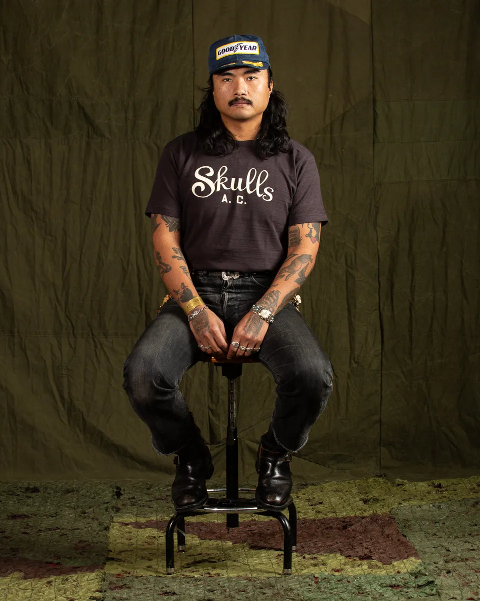 Skulls Athletic Club Tee - Sumikuro sold by Standard and Strange product image thumbnail 3