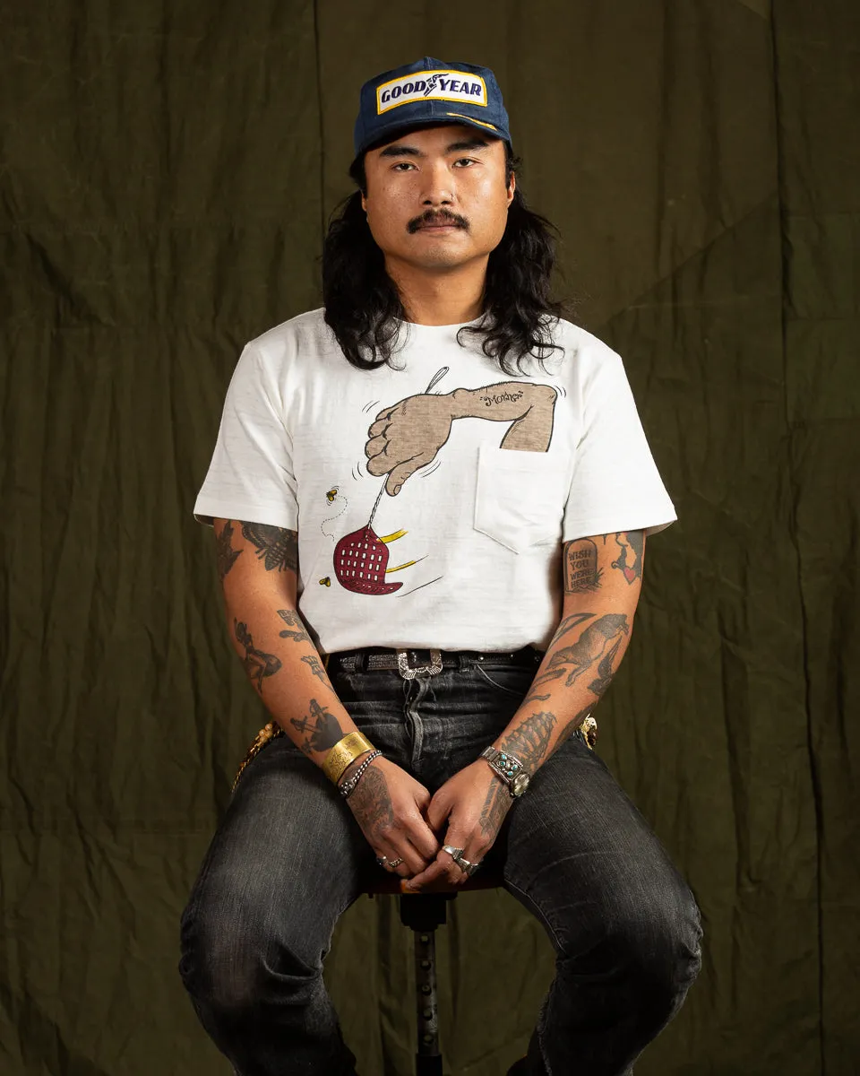 Arm in the Pocket T-Shirt - Off-White sold by Standard and Strange product image thumbnail 4