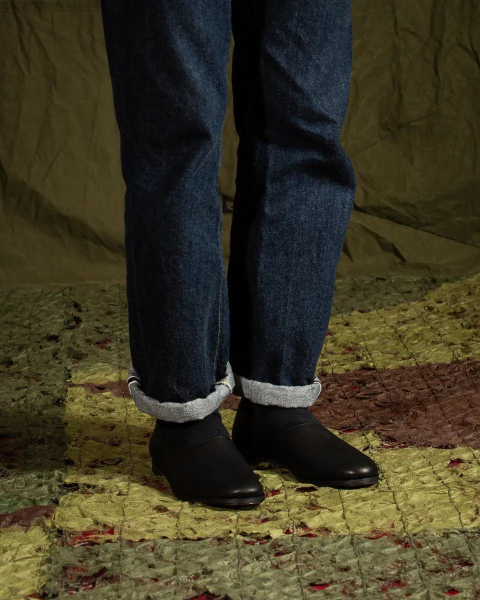 Swan Slip On - Black Deerskin sold by Standard and Strange product image thumbnail 3