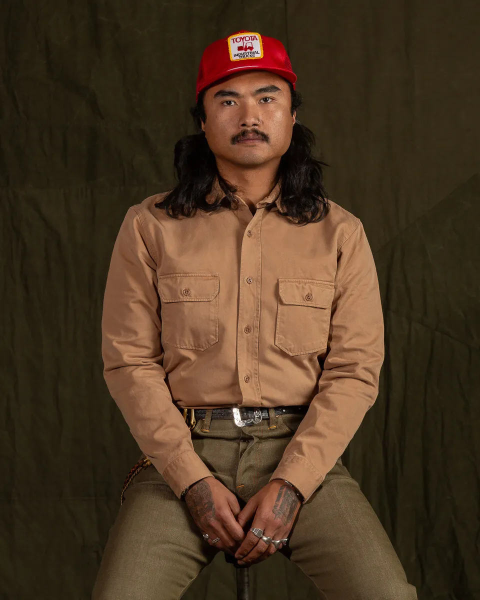 Alamo Shirt - Khaki Beige sold by Standard and Strange product image thumbnail 3