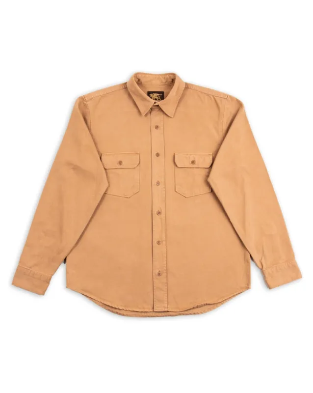 Alamo Shirt - Khaki Beige sold by Standard and Strange